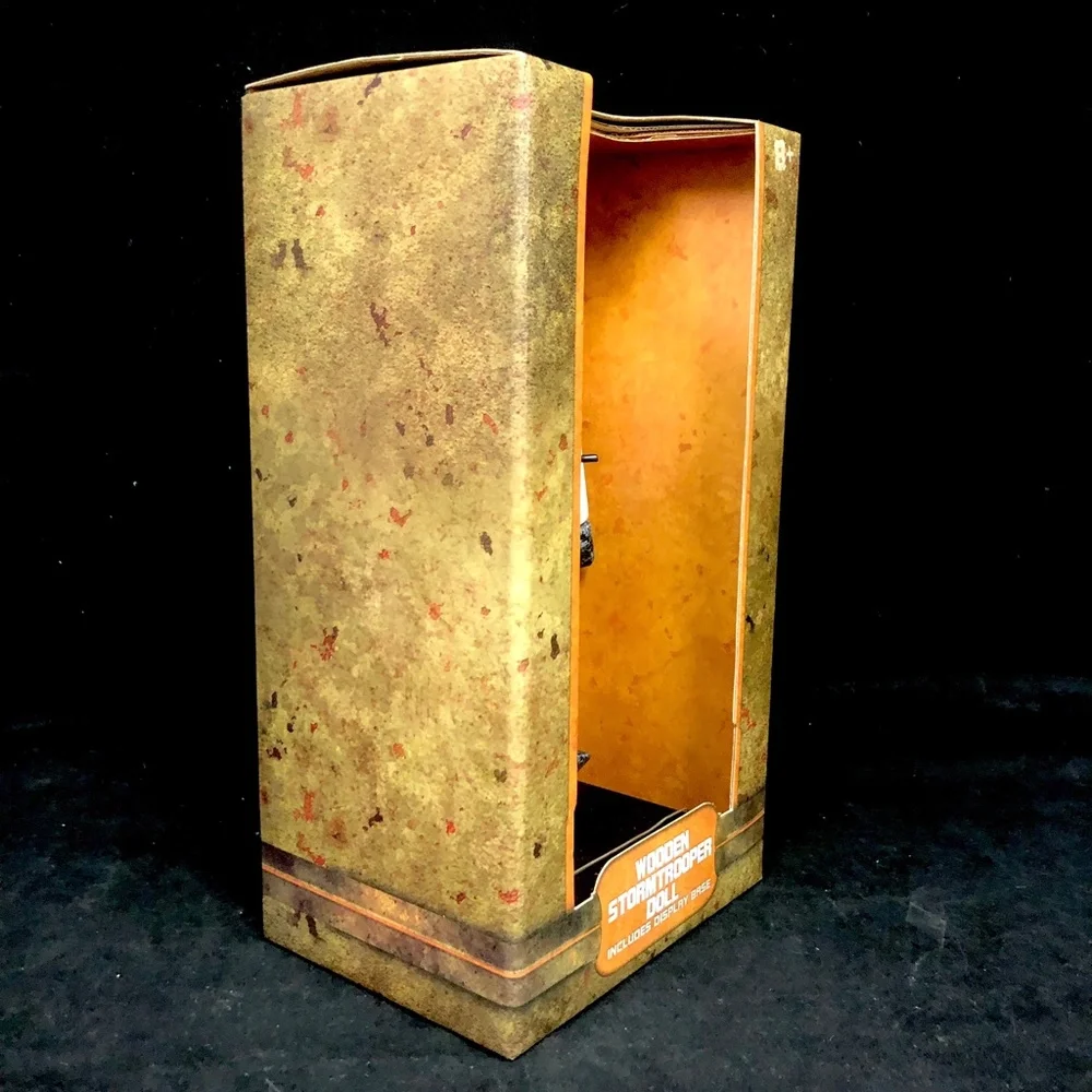 Disney Parks Star Wars Galaxy's Edge Wooden Stormtrooper Doll Toy Figurine - NEW - Picture 2 of 4